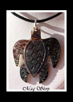 Aata Collier Tortue Nacre de Tahiti Modèle 5 MAG.SHOP