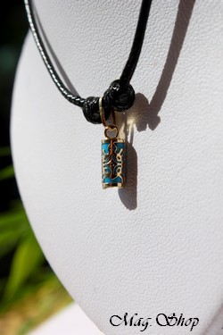 Alaka`i Tortue Collier - OR 750  Turquoise P10T MAG.SHOP