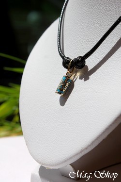 Alaka`i Tortue Collier - OR 750  Turquoise P10T MAG.SHOP