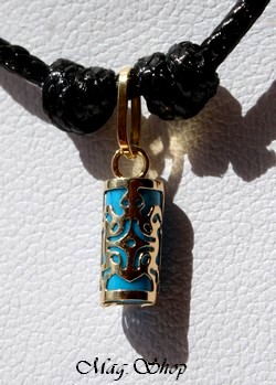 Alaka`i Tortue Collier - OR 750  Turquoise P10T MAG.SHOP