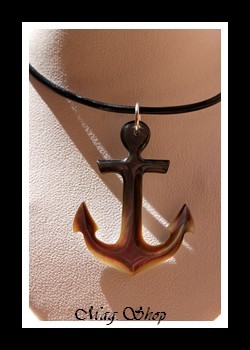 Ancre Marine Collier Nacre de Tahiti Modèle 3 MAG.SHOP