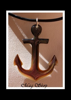 Ancre Marine Collier Nacre de Tahiti Modèle 3 MAG.SHOP