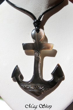Ancre Marine Collier Nacre de Tahiti Modèle 6 MAG.SHOP