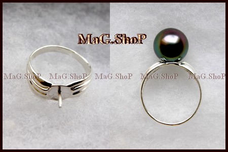 APPRET-BAGUE-CISELEE-POUR-PERLE-DE-TAHITI-.-ARGENT-RHODIE-925-.-MAG.SHOP TAHITI