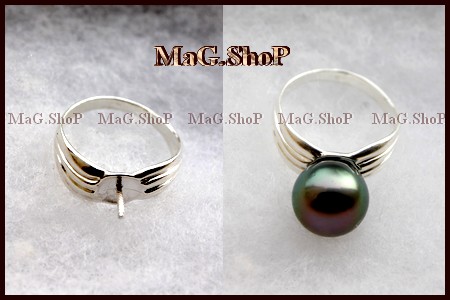 APPRET-BAGUE-CISELEE-POUR-PERLE-DE-TAHITI-.-ARGENT-RHODIE-925-.-MAG.SHOP TAHITI