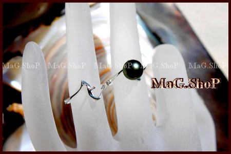 APPRET-BAGUE-VAGUE-POUR-PERLE-DE-TAHITI-.-ARGENT-RHODIE-925-.-MAG.SHOP tahiti