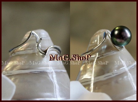 APPRET-BAGUE-VAGUE-POUR-PERLE-DE-TAHITI-.-ARGENT-RHODIE-925-.-MAG.SHOP tahiti