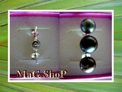 Apprêt Bague Trio (3 Tiges) Argent Rhodié 925 Taille 54 (1.97g)  / Article vendu SANS Perle