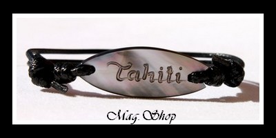 Ariiorai Bracelet Planche de Surf Nacre de Tahiti Modèle 1 MAG.SHOP