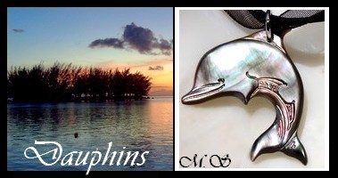 Bijoux Dauphins de TAHITI Collection Vahinés MAG.SHOP