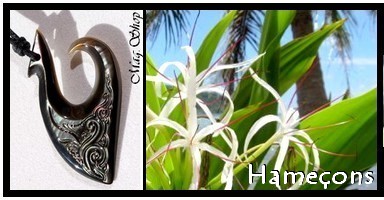 Bijoux Hameçons de TAHITI Collection Vahinés MAG.SHOP