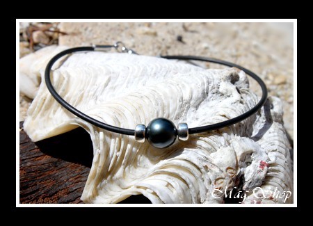 Bora-Bora Collection  Bracelet Moana Perle Ronde de Tahiti MAG.SHOP