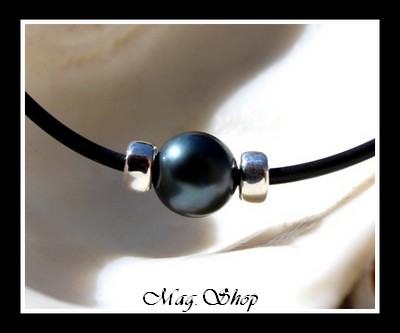 Bora-Bora Collection  Bracelet Moana Perle Ronde de Tahiti MAG.SHOP