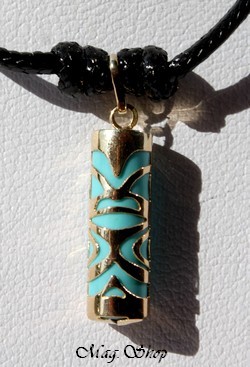 Chance Collier Tiki Marquisien Turquoise - OR 750-1000 P17T MAG.SHOP