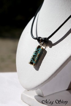 Chance Collier Tiki Marquisien Turquoise - OR 750-1000 P17T MAG.SHOP