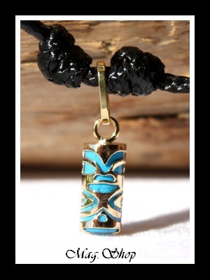 Chance Collier Tiki Marquisien Turquoise - OR 750 MAG.SHOP