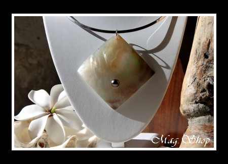 Collier Tetiaora Nacre & Perle de Tahiti MAG.SHOP