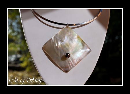 Collier Tetiaora Nacre & Perle de Tahiti MAG.SHOP