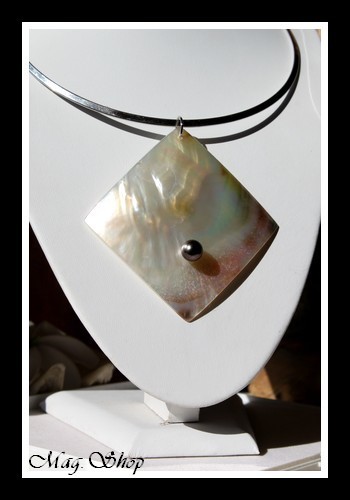 Collier Tetiaora Nacre & Perle de Tahiti MAG.SHOP