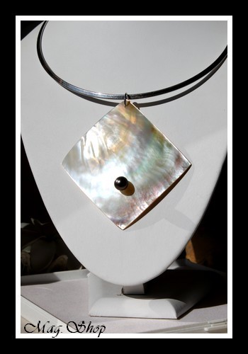 Collier Tetiaora Nacre & Perle de Tahiti MAG.SHOP