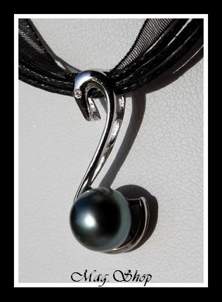 Cygne Collier Perle de Tahiti modèle 2 MAG.SHOP