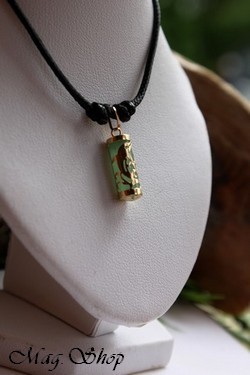 Dauphin Hakaiki Collier - OR 750  Adventurine P15J MAG.SHOP