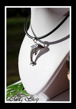 Dauphin Mukotaka Marquisien Argent Rhodié 925 MAG.SHOP