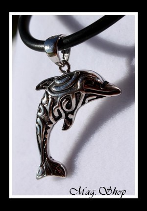 Dauphin Mukotaka Marquisien Argent Rhodié 925 MAG.SHOP