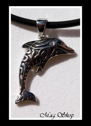 Dauphin Mukotaka Marquisien Argent Rhodié 925 MAG.SHOP