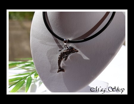 Dauphin Mukotaka Marquisien Argent Rhodié 925 MAG.SHOP