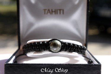 Etera Bracelet Perle de Tahiti Gravée Arbres de Vie Modèle 2 MAG.SHOP