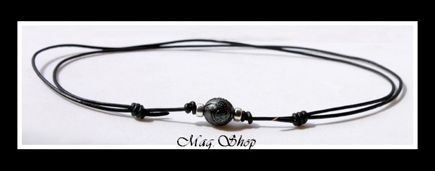 Faanui Collier SurfeurTortue Perle Gravée de Tahiti Modèle 10 MAG.SHOP