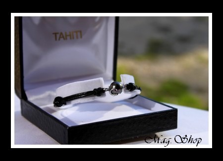 Famana Bracelet Margouillat Perle de Tahiti MAG.SHOP