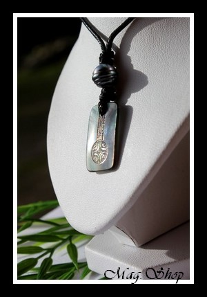 Farerua Maori Collier Nacre & Perle de Tahiti Modèle 1 MAG.SHOP