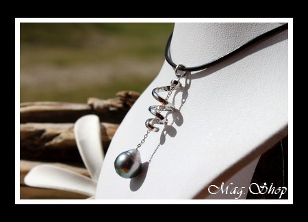 Fatu Hiva Collier Perle de Tahiti MAG.SHOP