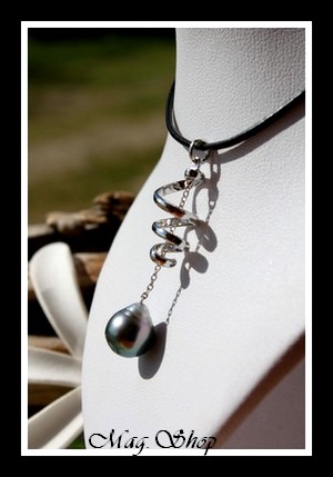 Fatu Hiva Collier Perle de Tahiti MAG.SHOP