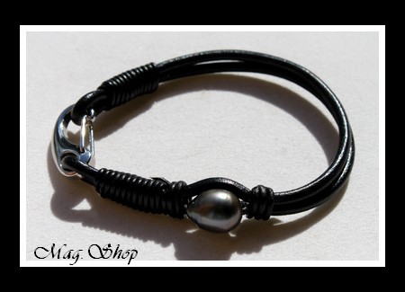 Gambiers Marokau Bracelet Perle Baroque de Tahiti MAG.SHOP