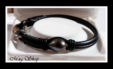 Gambiers Marokau Bracelet Perle Baroque de Tahiti MAG.SHOP