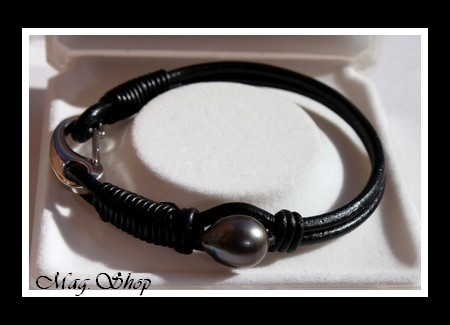 Gambiers Marokau Bracelet Perle Baroque de Tahiti MAG.SHOP