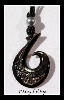Hameçon Mataura Collier Nacre & Perle de Tahiti Modèle 1 MAG.SHOP