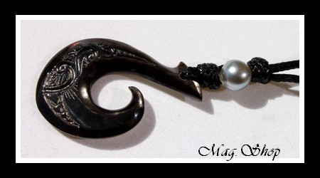 Hameçon Mataura Collier Nacre & Perle de Tahiti Modèle 1 MAG.SHOP