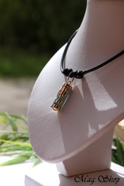 Hibiscus Tahitien Collier Turquoise  OR 7501000  P15T MAG.SHOP
