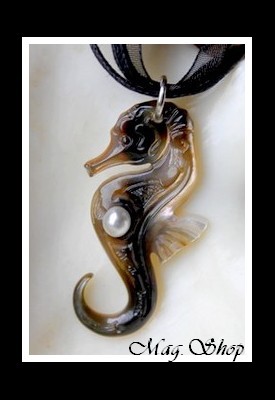Hippocampe Collier Nacre & Perle Keishi de Tahiti Modèle 2 MAG.SHOP TAHITI (2)