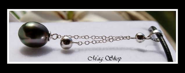 Hiva Oa` Collier Perle de Tahiti Modèle 2 MAG.SHOP