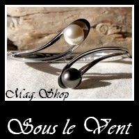 Iles sous le Vent Collection Bijoux Acier - Perles de Tahiti MAG.SHOP
