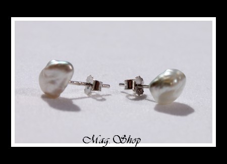 Kamaka Boucles D`Oreilles Keishis de Tahiti Modèle 23 MAG.SHOP