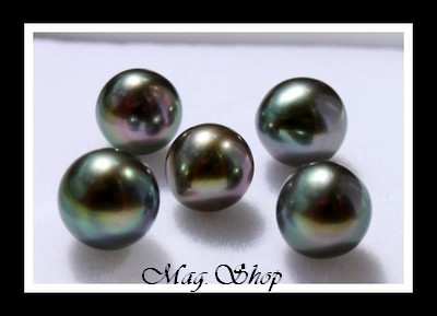 Lot 5 Perles de Tahiti Modèle 4 MAG.SHOP TAHITI