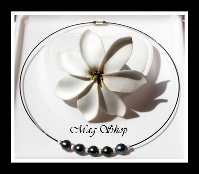Maeva Collier 5 Perles de Tahiti Modèle 2 MAG.SHOP