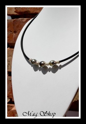 Manava Collier 3 Perles de Tahiti MAG.SHOP