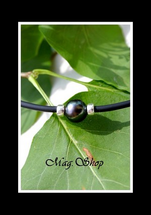  Manava Collier Intercalaires 925 Perle Ronde de Tahiti MAG.SHOP